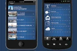 Flere mobile app`s med interesse for fiskerne.  Foto: FiskerForum