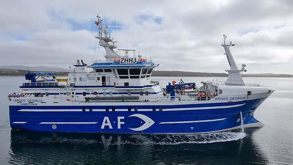 Read more about the article Norsk-Britisk fiskefartøj sunket i hårdt vejr Øst-Sydøst for Falklandsøerne