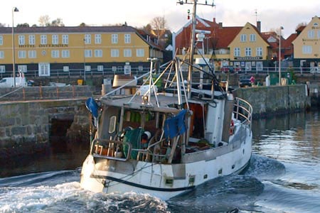 Deltag i forsøgsfiskeri i den vestlige Østersø. arkivfoto: CSH - Cometen