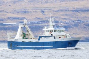 Færøerne: Sej-fiskeriet går godt - trawleren Bakur