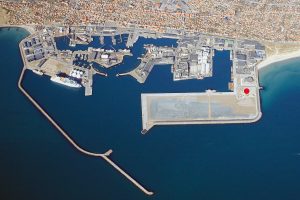 Cosmos Trawl bygger ny trawlterminal på Etape 3 på Skagen havn. foto: Skagen Havn