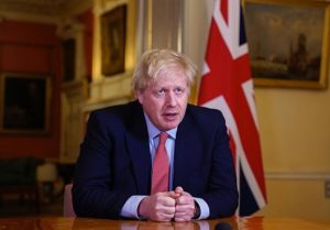 Ved et middagsselskab i Bruxelles i aften afgøres briternes og europærenes handelsforhold - måske.. foto den britiske premierminister Boris Johnson - Wiki