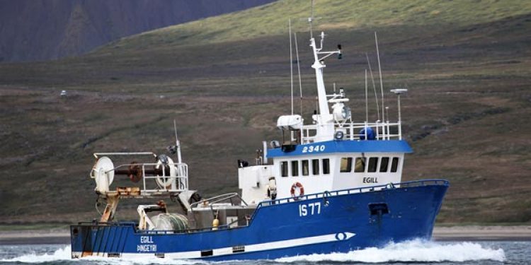 Den islandske skipper Stefán Egilsson, er én ud af ​​en række vestfjordsfiskere, der har al mulig grund til at være tilfredse med de vod, som er leveret fra Hampiðjan i Ísafjörd - foto: Hampidjan