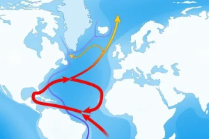 Nordlige havstrømme - AMOC - DMI