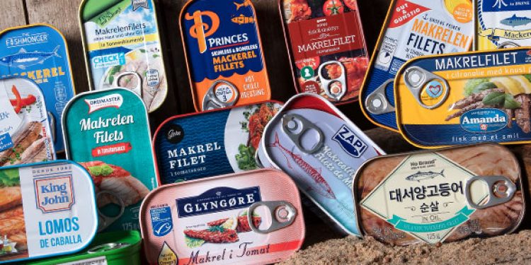 Sæby Fiskeindustri lancerer nye smagsvarianter af makrel på dåse foto: Saeby fiskeindustri