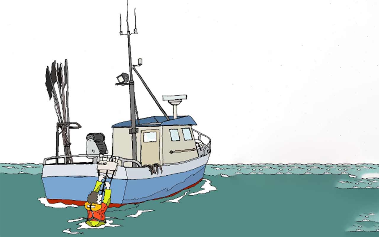 Read more about the article Temadag om arbejdssikkerhed i enmandsbetjente fiskefartøjer