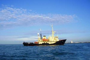 Kontrolskibet Nordsøen udfases efter 44 års tro tjeneste.  foto: Nordsøen - PmrA