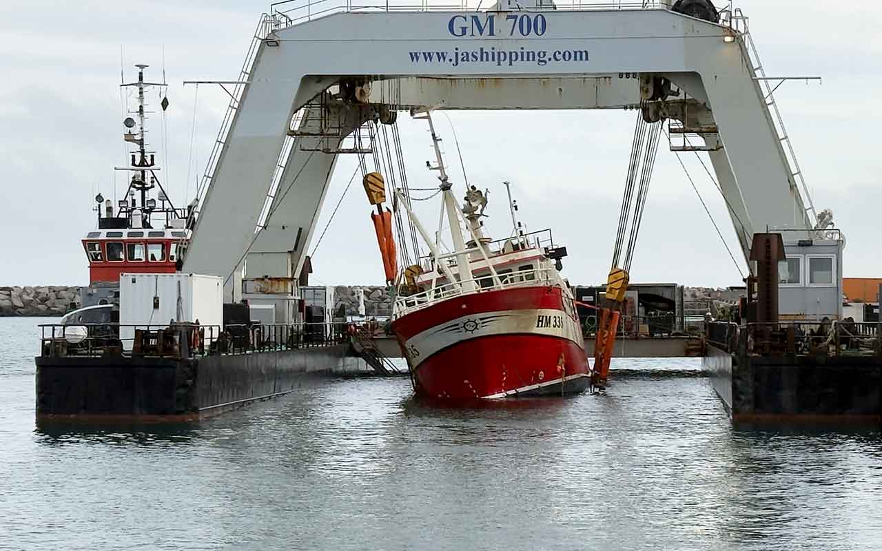 Read more about the article NYT: Succesfuld Bjærgning af HM 335 Flipper