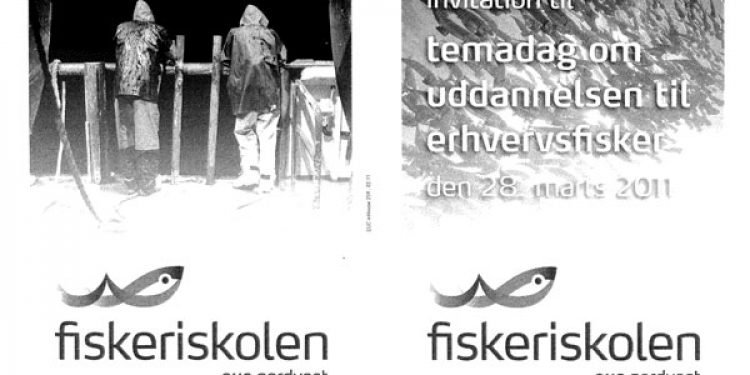Forsiden af invitation til Tema-dagen i Thyborøn