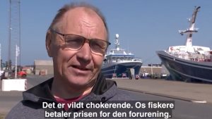Fiskeskipper Kurt Adsersen udtaler sig om Chiminova - forureningen til DR Nyhederne - Snapshot DR