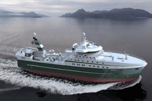 Vonin »trawlpakke« til ny norsk fabrikstrawler  Foto: »Granit«  - Skiptekniske
