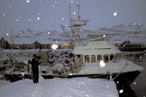 Grønlandske rejefiskere frarådes at købe fartøjer. Foto Ole C