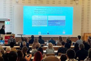 Forskere, myndigheder og organisationer var samlet i Helsingør for at udveksle viden om havmiljø, forvaltning og bæredygtig udnyttelse foto: Anne Trap-Lind DTU