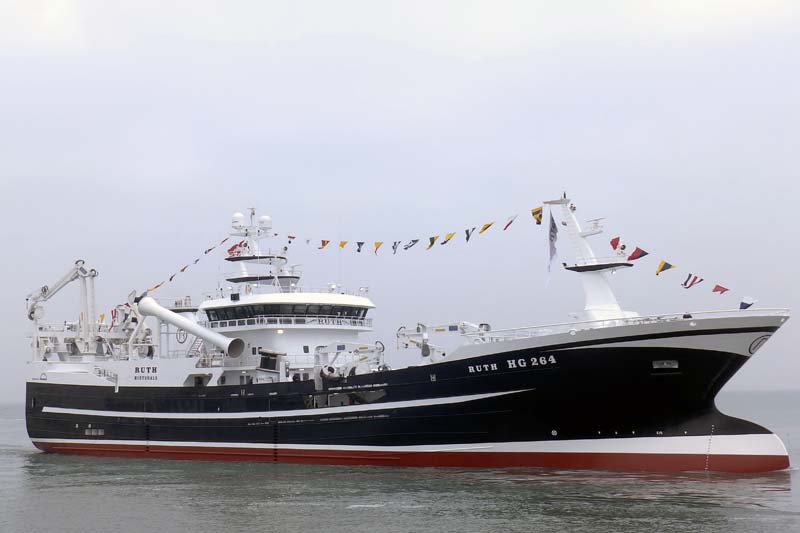 Read more about the article Nybygning HG264 Ruth snurper/trawler på 87,60 m
