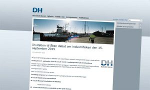 Debatten om industrifiskeriet udskudt.  Foto: Danske Havne