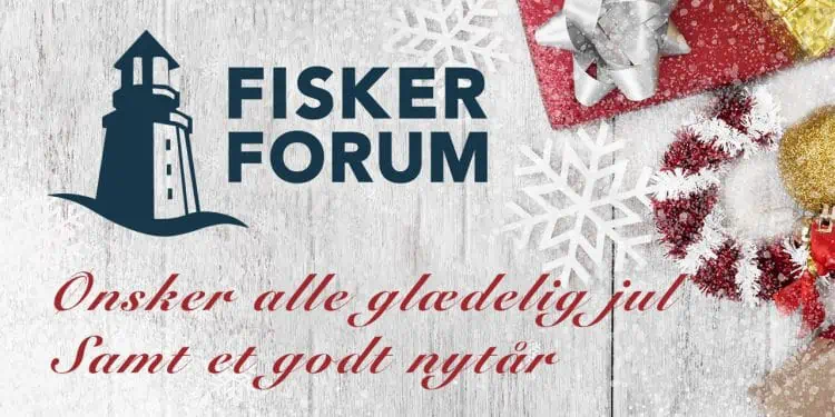 FiskerForum.dk ønsker alle en glædelig jul samt et godt nytår. foto: FiskerForum.dk