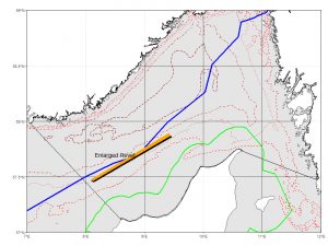 Midt i marts måned undrede flere fiskere sig over svensk trawl-fiskeri i »Torskekassen«. foto: Fiskeristyrelsen