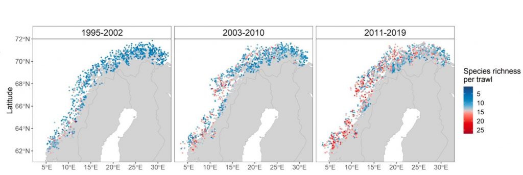 Undersøgelsen viser, at artsrigdommen i det nordlige Norge er steget markant. foto: HI - Siwertsson