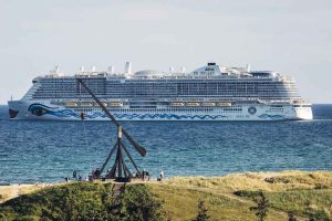 Der er på bestyrelsesmøde i Skagen Havn i går torsdag den 27. marts, blevet godkendt en investering på omkring 80 millioner kroner til etablering af landstrøm til krydstogtskibe. foto: Skagen havn