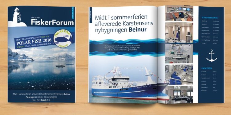 På fredag den 23. september åbner Polar Fish 2016  Illustration: Se FiskerForum Magasinets Messetillæg om Polar Fish 2016 i Sisimiut på Grønland
