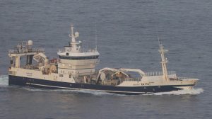 I Fuglefjord landede islandske  Margret landede 800 tons makrel