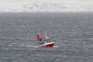 Godt norsk torskefiskeri i dårligt vejr. Foto : Stontamar