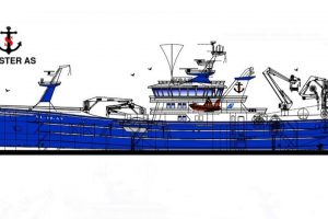 Norsk rederi bestiller ny snurper / trawler ved Karstensens i Skagen. foto og illustration: Karstensens og Knester