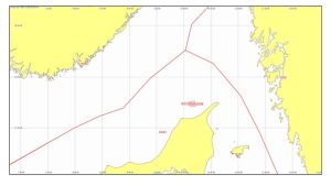 lukning af område i Skagerrak