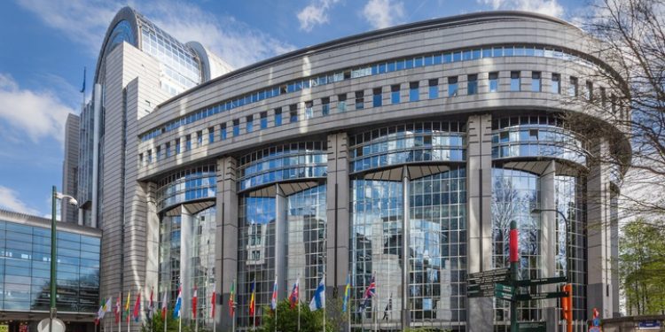 EU parlamentet i Bruxelles