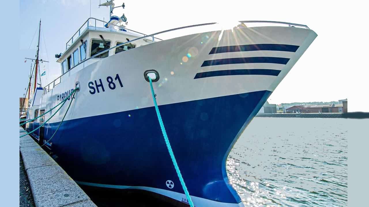 Read more about the article Islandsk største glasfiber-fartøj holder Åbent Skib i Hanstholm