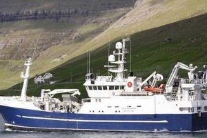 Så er jagten på blåhvilling startet ved Færøerne.  Arkivfoto: Slættaberg - Fotograf: Skipini