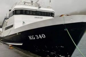 Et andet partrawler-par, Safir og Smaragd har fisket overvejende sej. - foto: Fiskur - FS