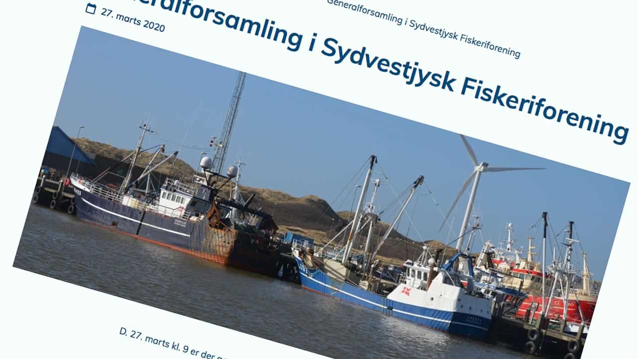 Read more about the article Covid-19 får flere fiskeriforeninger til af aflyse generalforsamlingen
