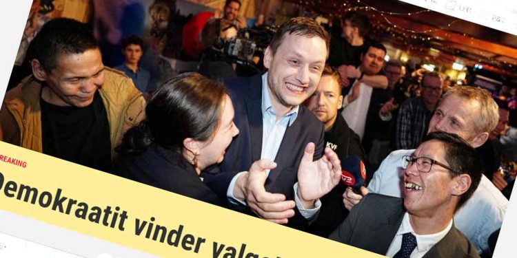 Det liberale parti Demokraatit har vundet en historisk valgsejr i Grønland og bliver det største parti i Inatsisartut. Med 30,1 procent af stemmerne mere end tredobler partiet sin opbakning i forhold til valget i 2021, hvor det blot fik 9,1 procent. snapshot
