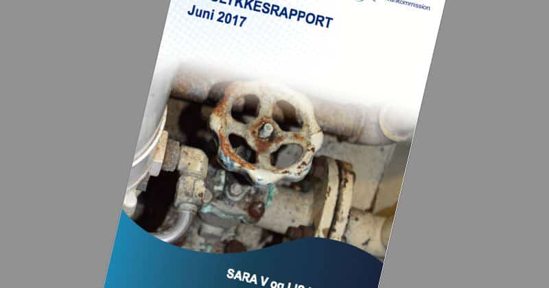 Read more about the article Søulykkesrapport om »SARA V´s« og »LIS KATRINE´s« forlis