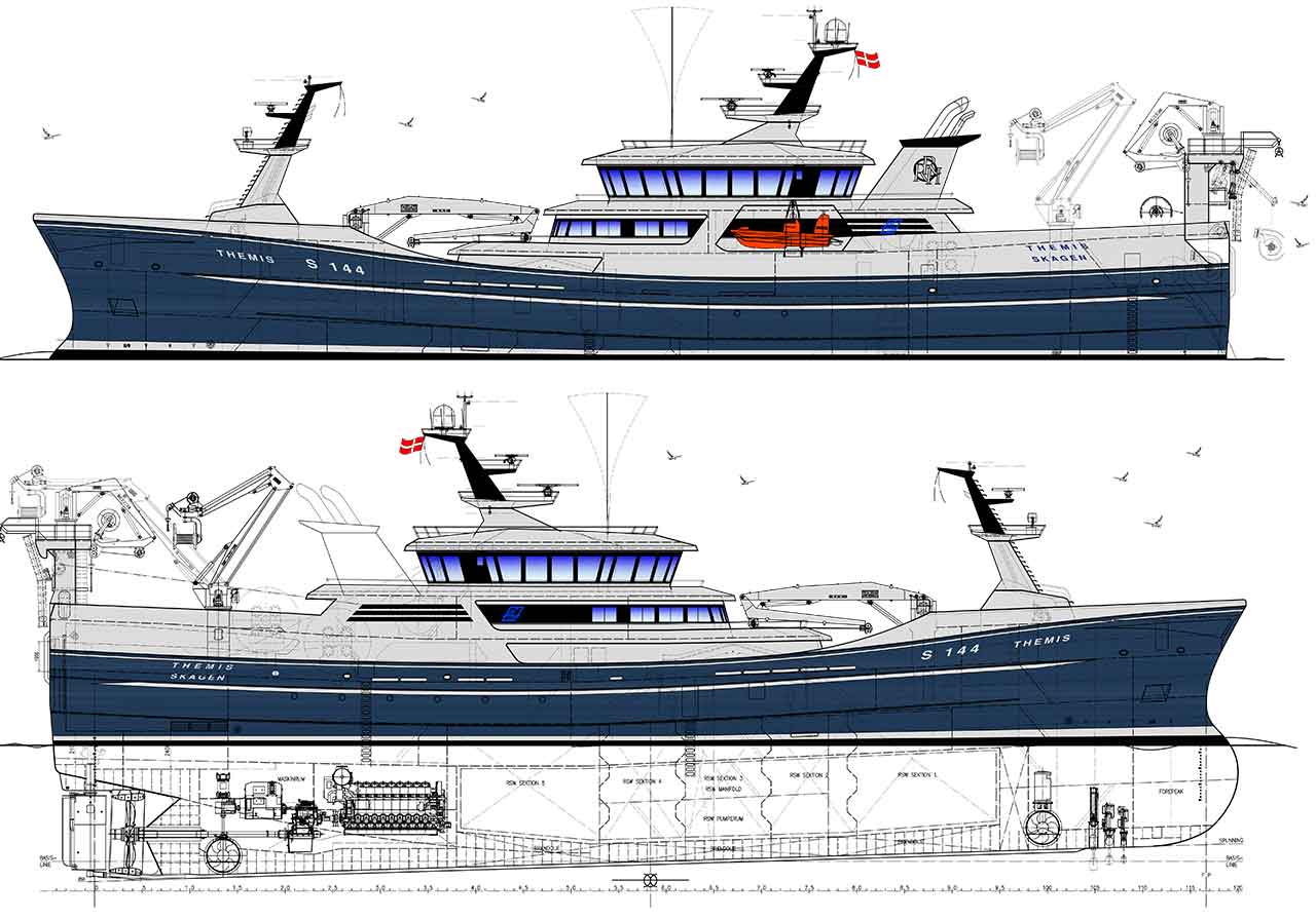 Read more about the article Themis Fiskeri bestiller ny fartøj hos Karstensens – levering i 2028
