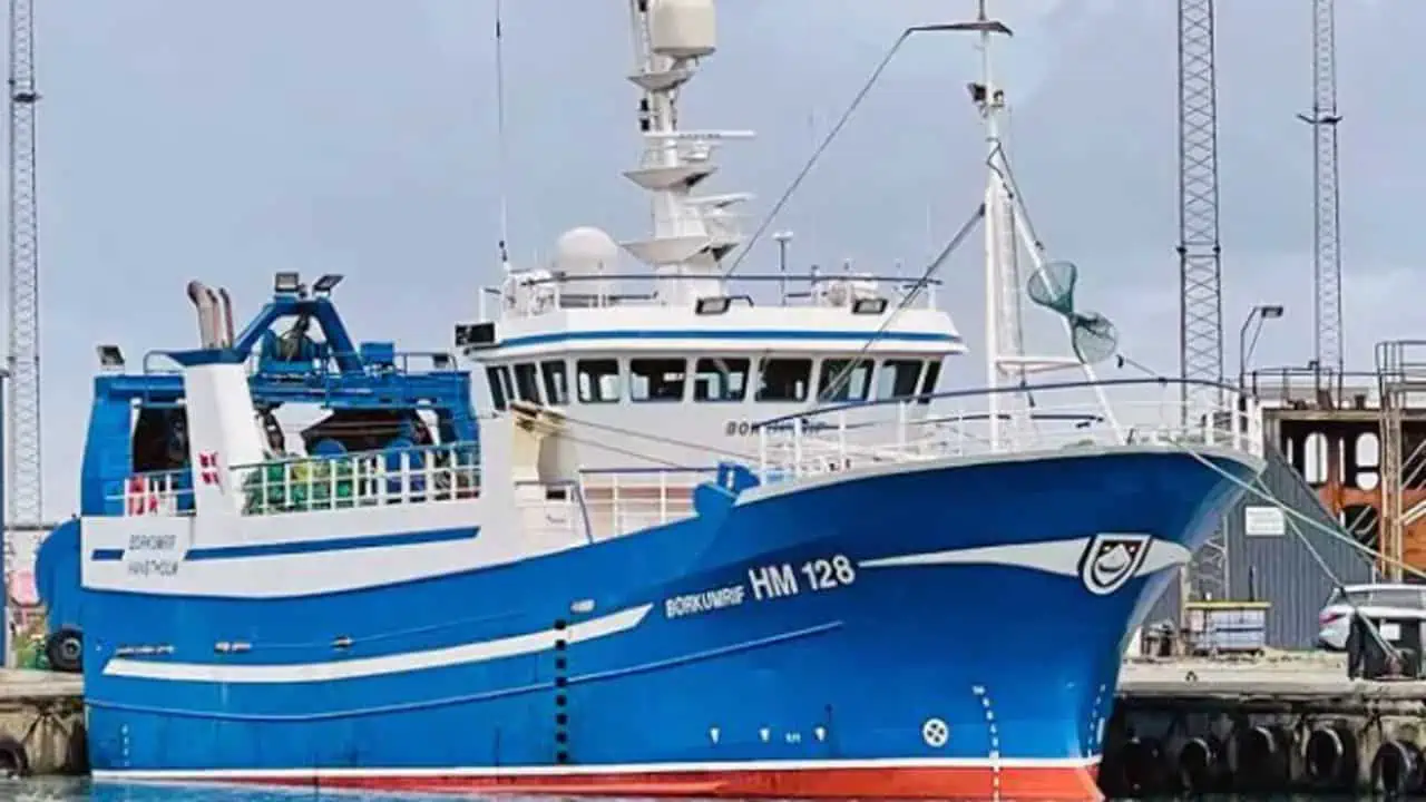 Read more about the article Trawleren »Nordan« er på vej hjem til Norge