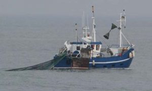 arkivfoto af trawler (har ikke noget med de aktuelle beskyldninger ved Femern Bælt at gøre