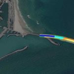 Visualisering af forlængelse af Vestmolen. foto: HIrtshals Havn