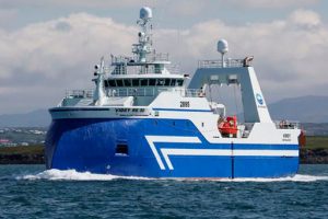 Islandsk trawler henter rekord med Jagger-trawl fra Hampiðjan
