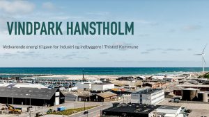 Vindmølleprojekt i Hanstholm - foto: Vindpark hanstholm