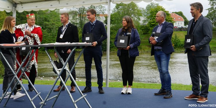 Dagens helt store konkurrence i fremstilling af fødevare med fisk og skaldyr blev fundet ved det Norske Mesterskab, der blev afviklet under Aqua Nor 2021. foto: Sjømatbedriftene